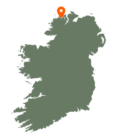 Doe Castle Map