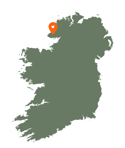 Glengesh Pass Map