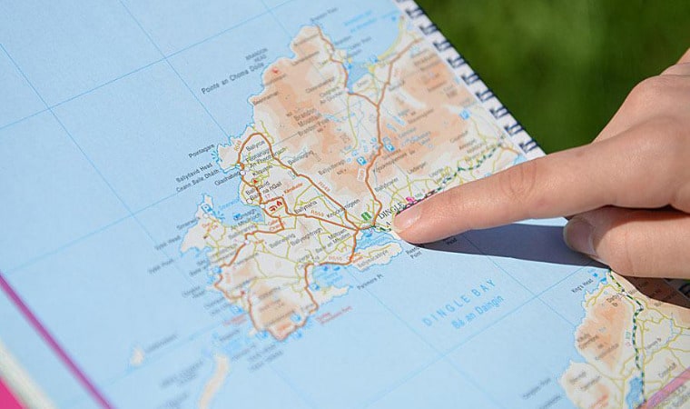 Wild Atlantic Way Map